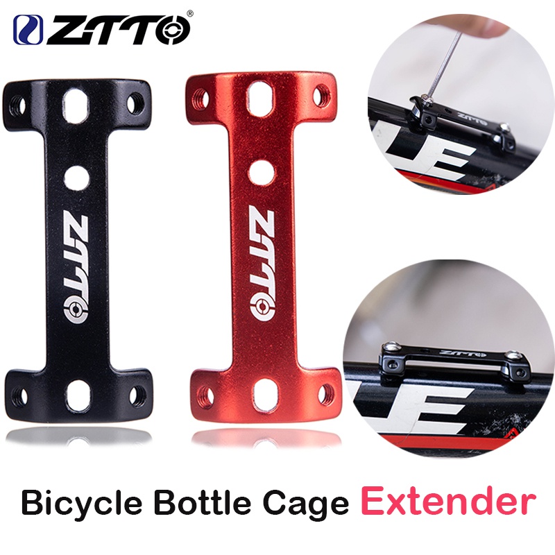 

ZTTO MTB Double Headed Bicycle Bottle Cage Extender Ultralight Aluminum Alloy Mountain Road Bike Frame Water Cup Holder Expander