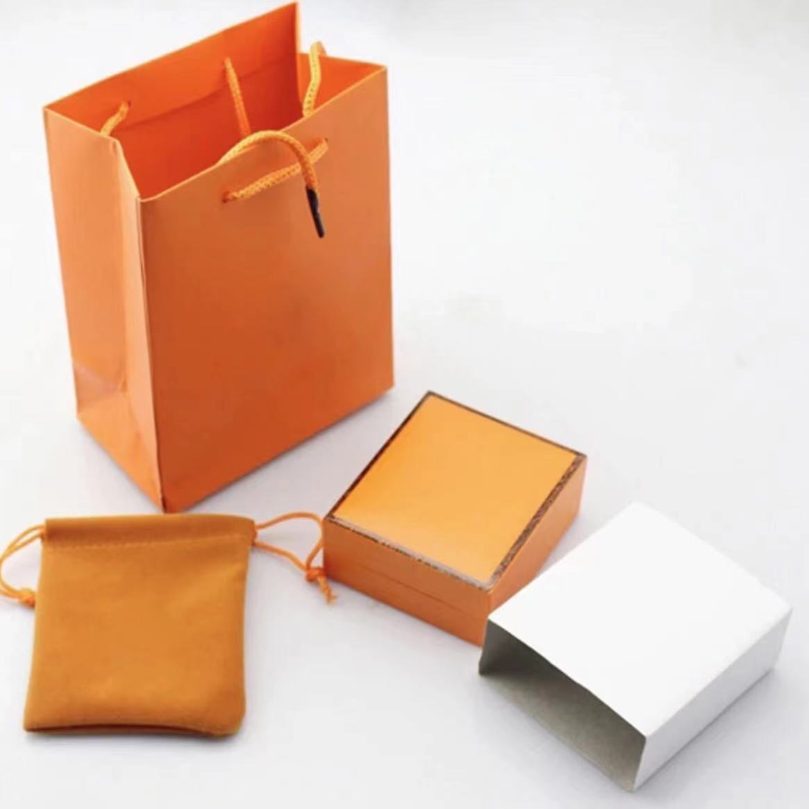 

Orange Package Box Bag for Bangle New