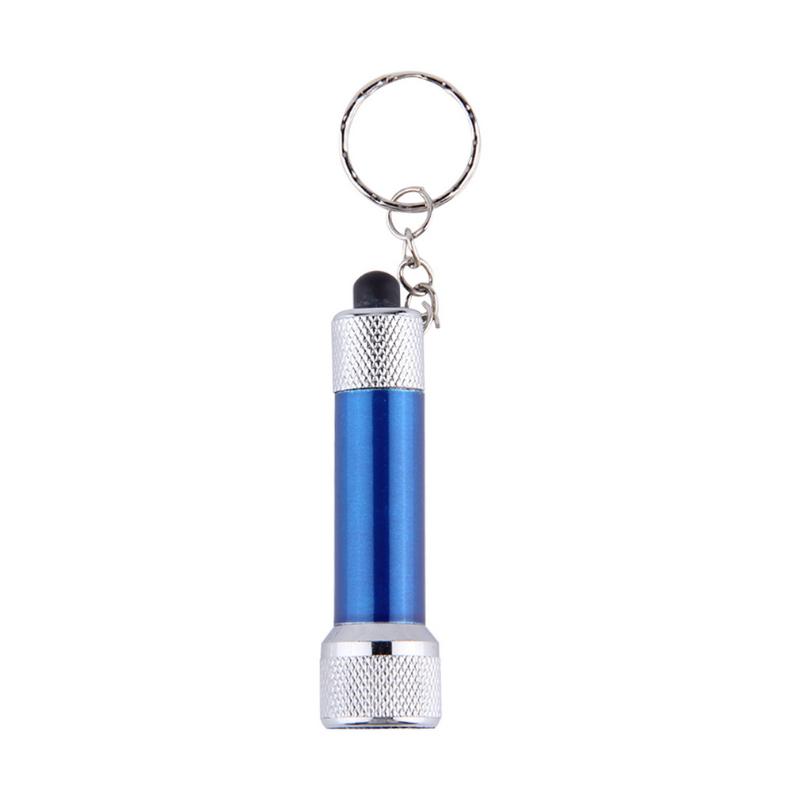 

Flashlights Torches Portable 5 LED Mini Light Torch Aluminum Keychain KeyRing Chain SLC88