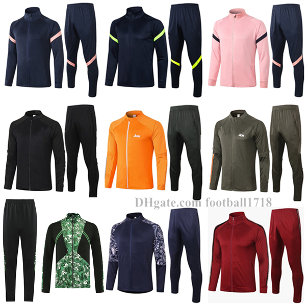 

2021 2022 POGBA RASHFORD mens soccer jacket training suit tracksuit 20 21 LUCAS KANE SON Long sleeve football jackets jogging chandal futbol