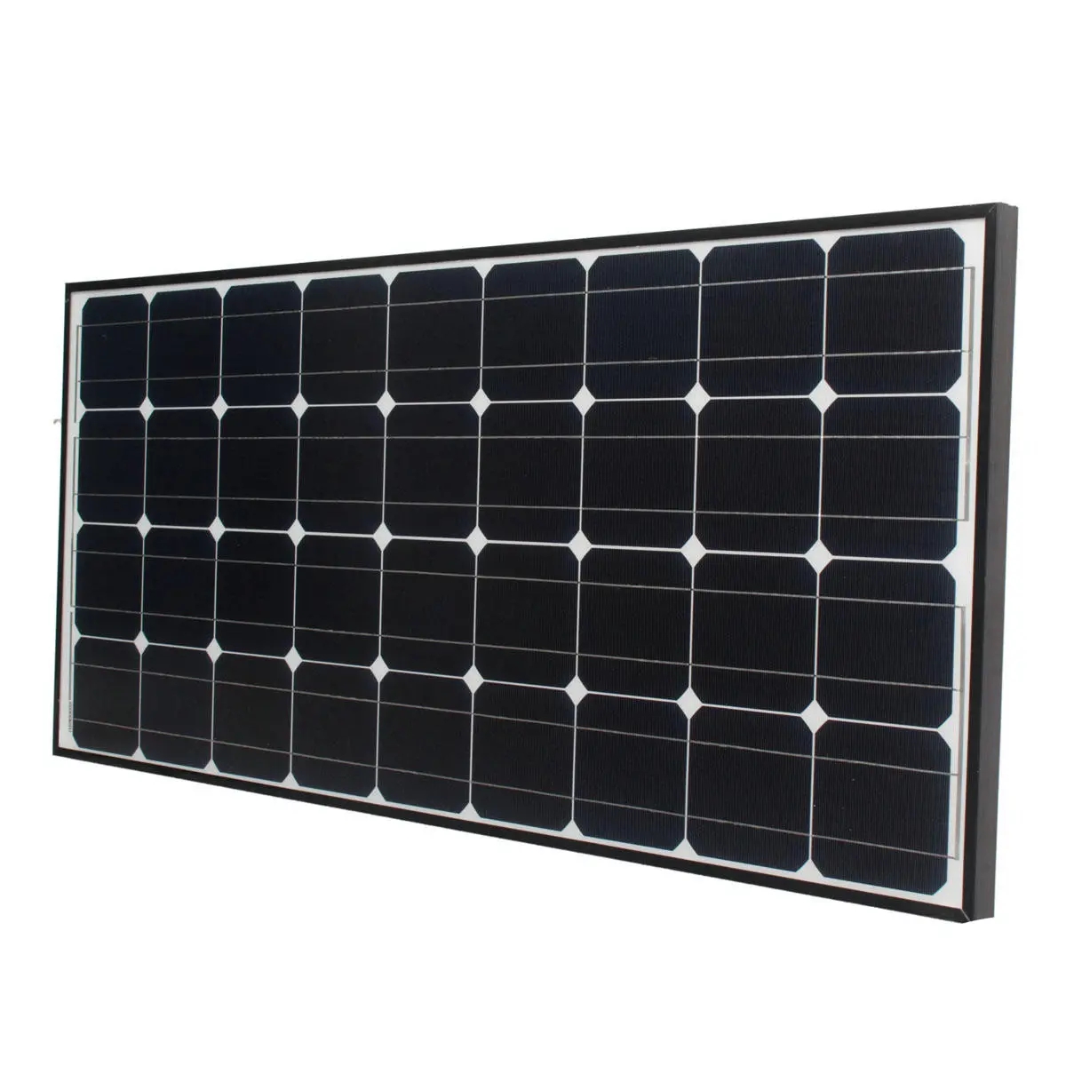 Elfeland M-40 40W 18V Mono Solar Panel Battery Charger For Boat Caravan Motorhome - Silver-image-688022810
