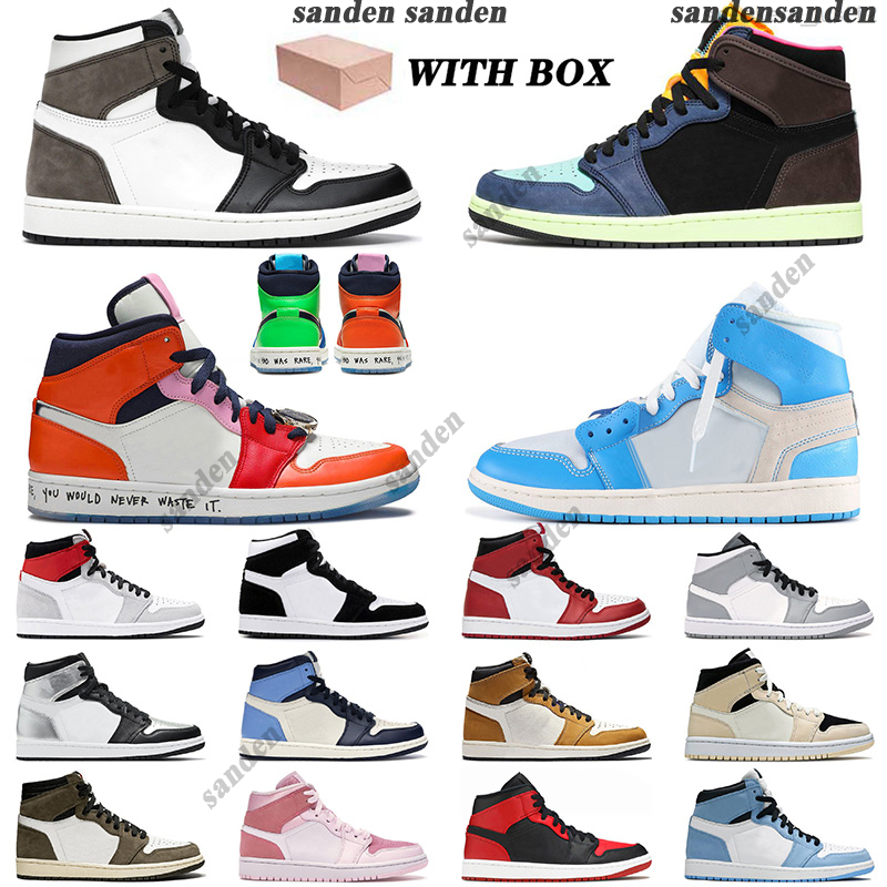 

Jumpman 1 Low Basketball Shoes for Mens Womens 1s Lows Travis Scotts Shadow Toe Unc Panda Paint Drip Mocha Trainers Sports Sneakers, #13 court purple