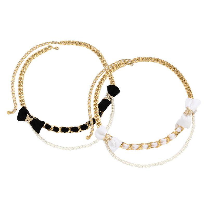 

Belts Metal Women's Waist Chain Belt Fashion Body Jewelry Female Trendy Clothing Accessories, Black
