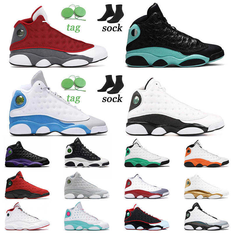 

13 13s XIII Jumpman Men Red Flint Air Jorden Retro Basketball Shoes Island Green Italy Blue Love Respect White 2021 Arrival Mens Sneakers, D29 hyper royal 40-47