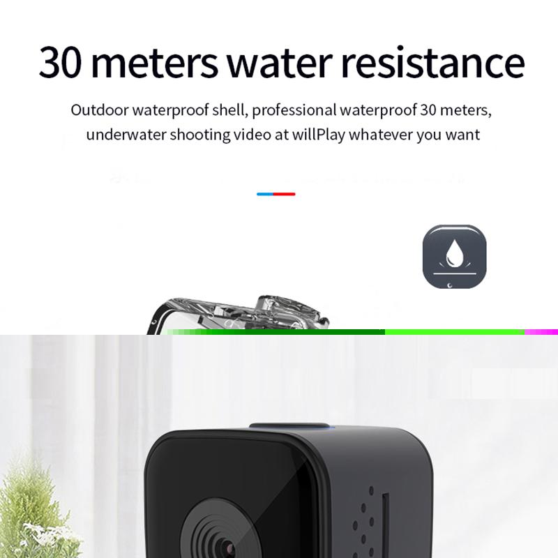 

Mini Cameras SQ28 IP Camera HD 1080P Waterproof Wide-angle Lens Camcorder Sport DVR Infrared Night Vision Micro Cam Small