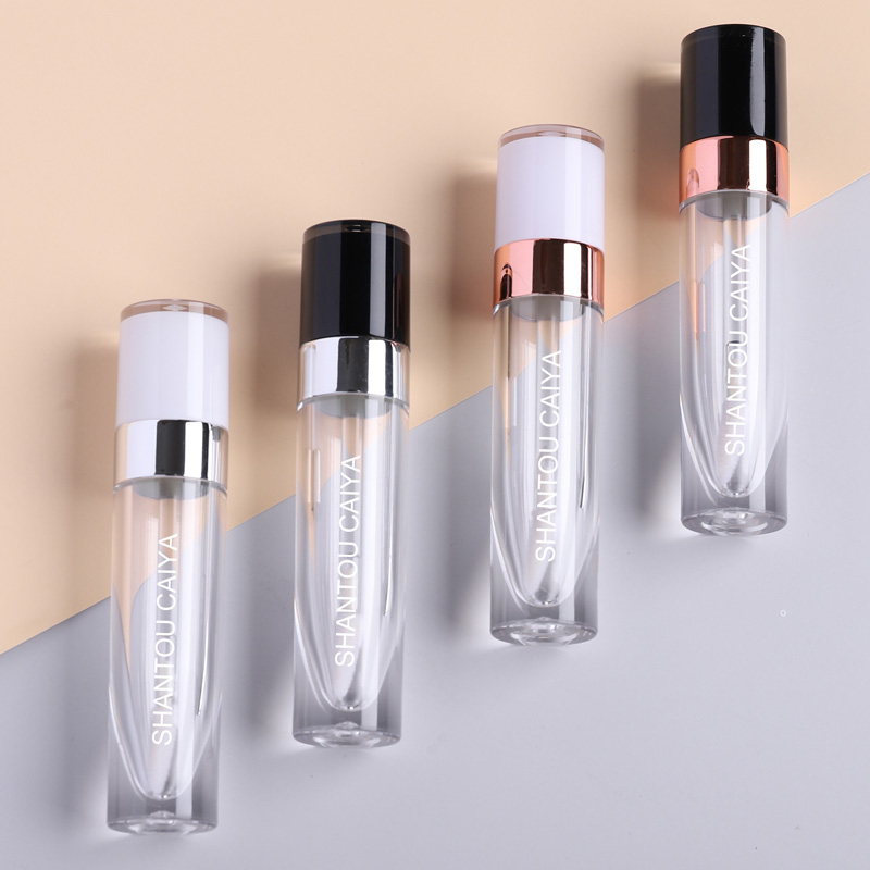 

6ml Empty Lipgloss Containers Tubes Acrylic Lip Gloss Balm Tubes Applicators Container Vial Bottle Funnel Lipgloss Squeeze Tubes