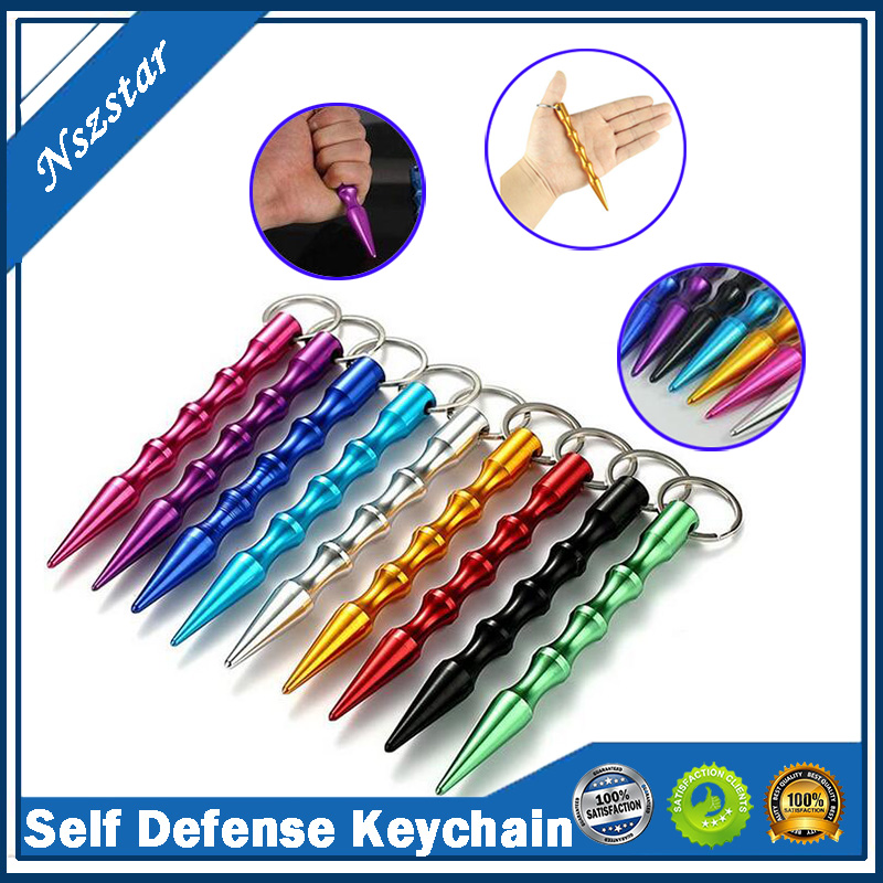 

Aluminum Alloy Self Defense Keychain Metal Cusp Tactical Pen Hand Tools Portable Sturdy and Durable For Girls Ladies Aviation Window breakers