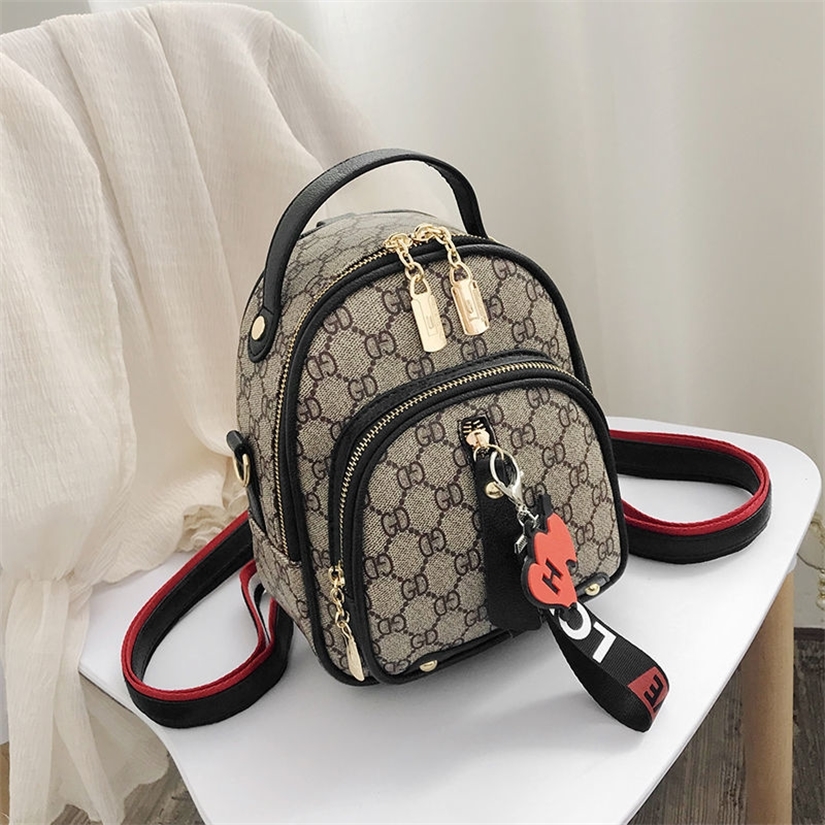 

Double shoulder bag women's new fashion Backpack Wholesale store, Black