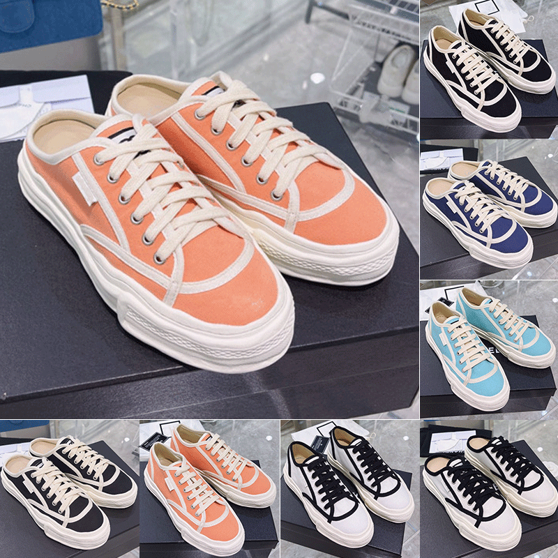 

Top Quality Designer Casual Shoes Women Macro Re-Nylon and brushed leather Sneakers Low-top Platform Trainers Black White Blue Pink Outdoor Shoe R6sC#, I need look other product