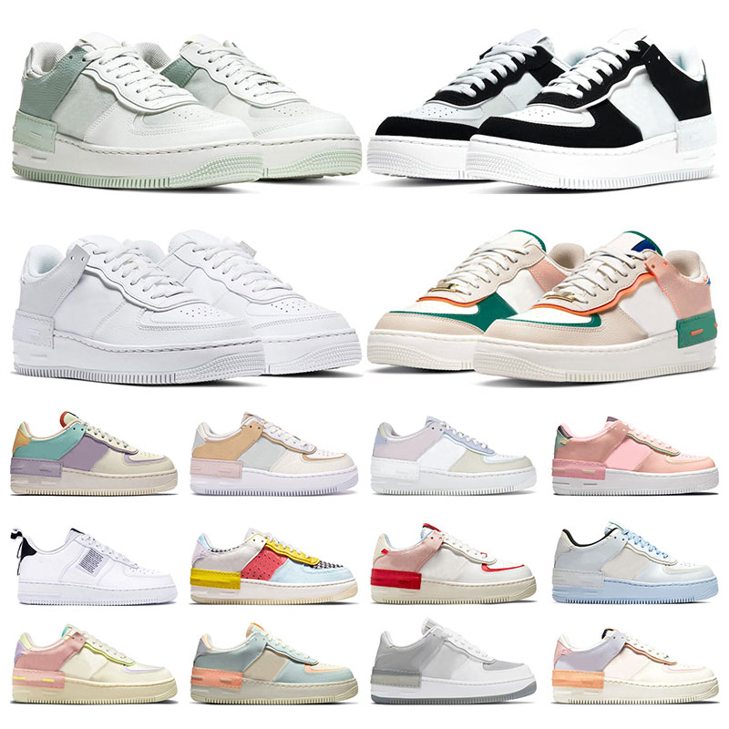 

women platform shoes 1 shadow Pistachio Frost Spruce Aura Pale Ivory Pink Oxford Classic Triple Utility White sneakers men outdoor jogging walking trainers