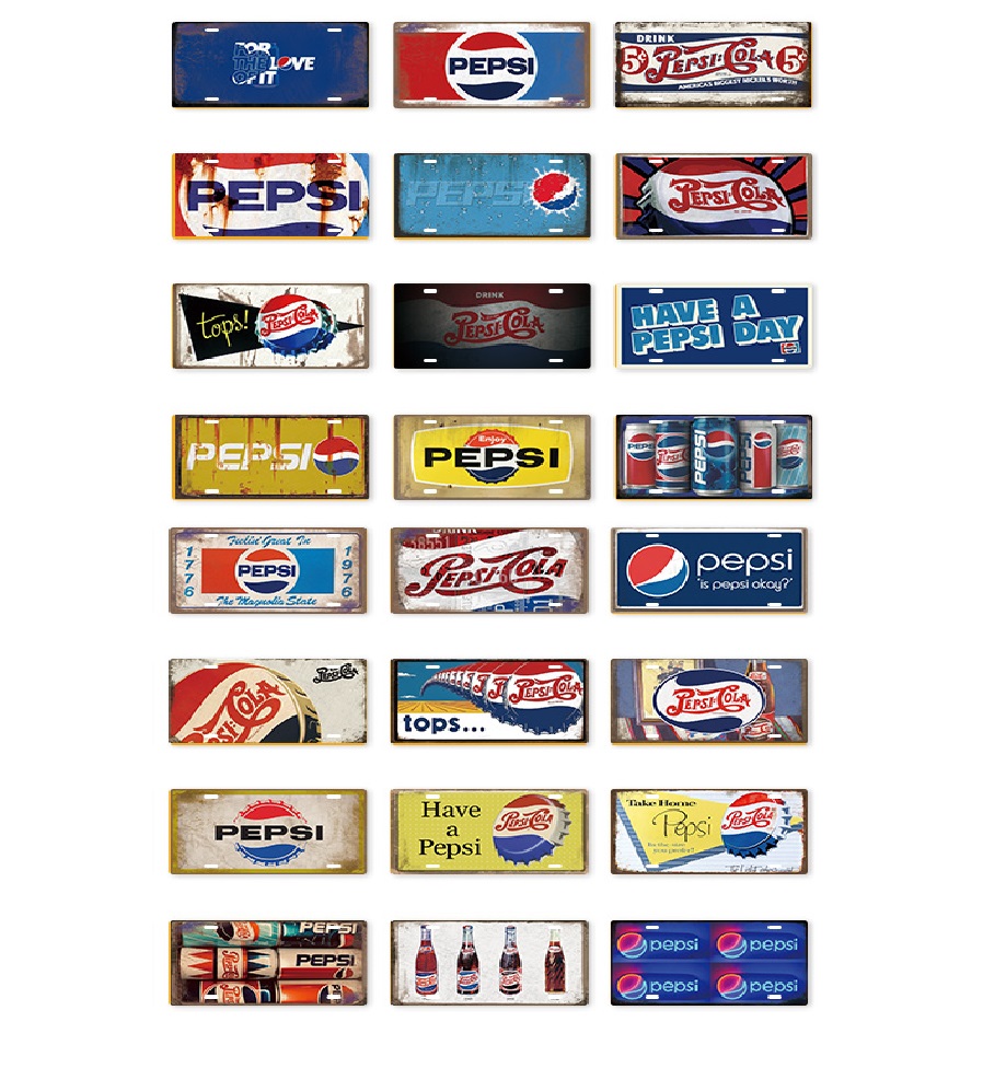 

Rust Wall Cola Metal Sign Tin Sign Licenses Plate Decor Plaque Metal Vintage Bar Pub Man Caverefrigerator Home Wall Decoration