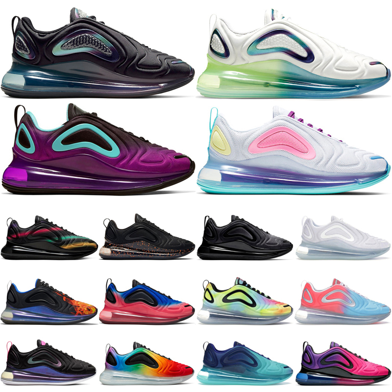 

discount mens running shoes women chaussures Metallic Platinum Total Eclipse Bubble Pack Black White Aqua Powder men trainers sport sneakers, Sea forest