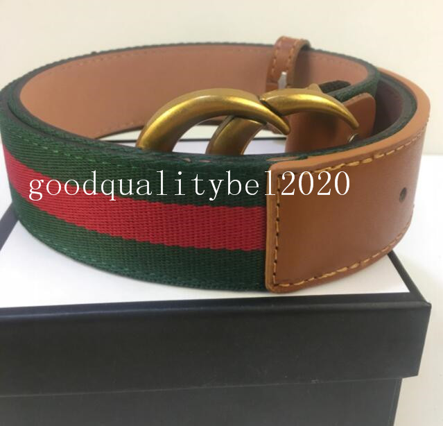 

High Quality fashion Men belt womens big gold buckle Genuine Leather black and white color Cowhide For With boxs, Black;brown