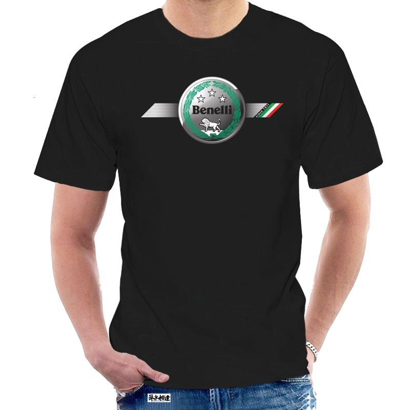 

Men shirt Benelli Logo Short Sleeve T Shirts funny t-shirt novelty tshirt women 2588Z