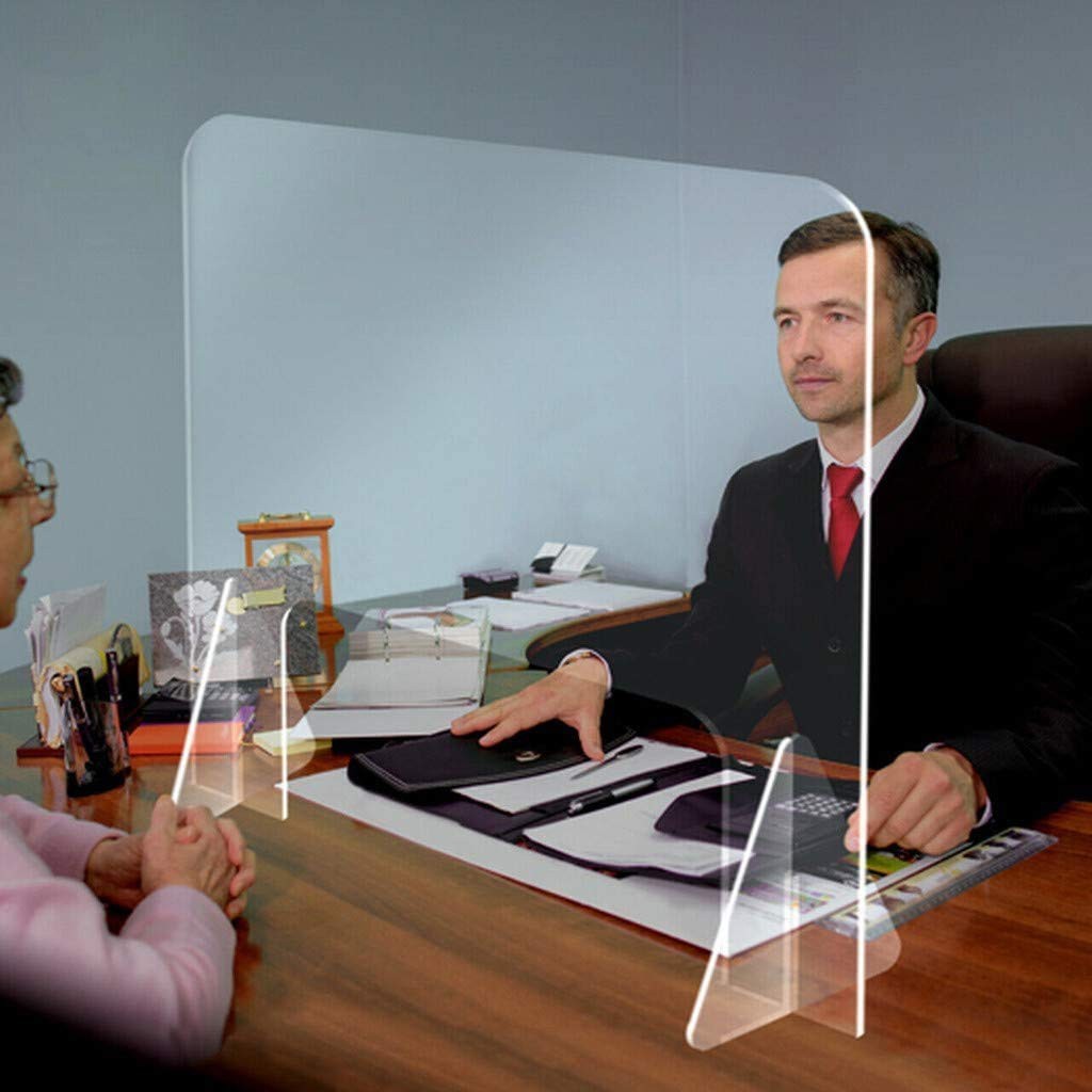 Transparent health management droplet defense insulation plate reception side sale pulverized metering pan transparent cut-image-693539431