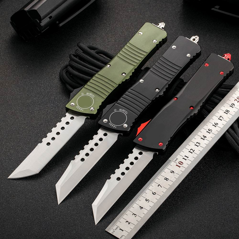 

automatic KNIFE CNC T60161 handle VG10 steel blade hight quality UTX70 UTX85 BM3300 a8 A A06 a03 Camping tactical pocket folding Quick opening cutting tool