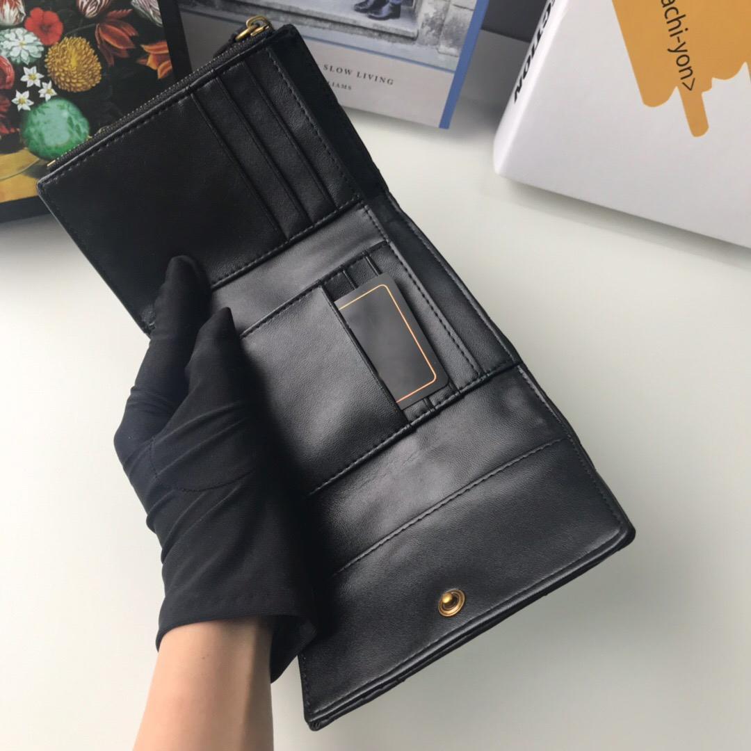 2021 new G soho high quality female designer wallet men and women folding wallet card holder passport holder female long walletwith box