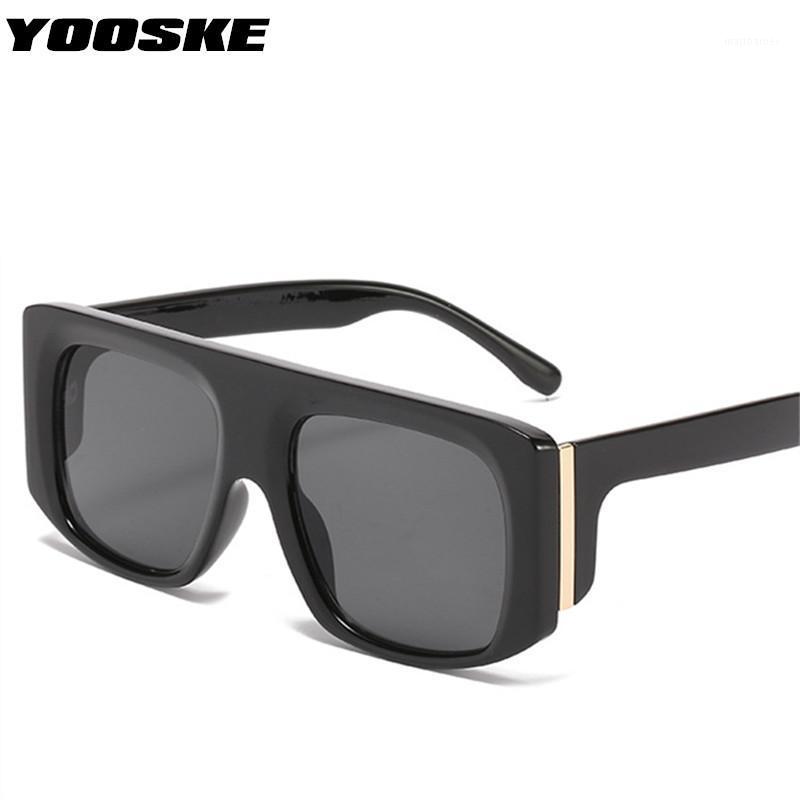 

Sunglasses YOOSKE Oversized Frame Men Women Deigner Vintage Sun Glasses Female Male Driving Shades UV400 Goggles