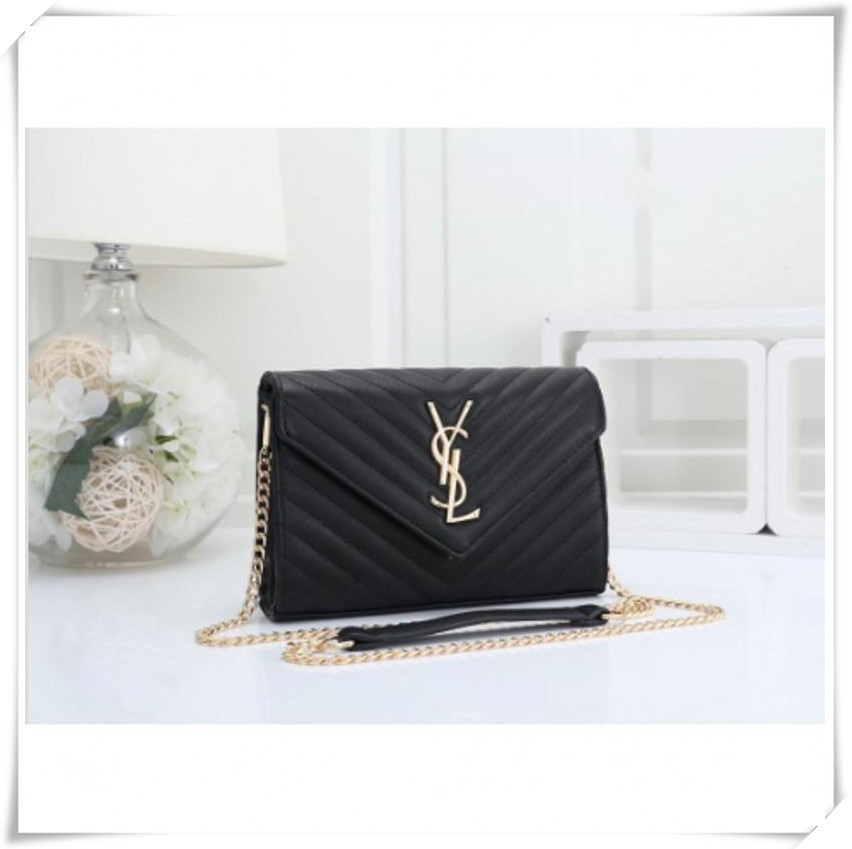 

2021 Fashion Women Shoulder Purse Handbags Luxurys Designer Messenger Bags Wallet Tote Bag YSL LV LOUIS BAG VITTON 8866, Golden;silver