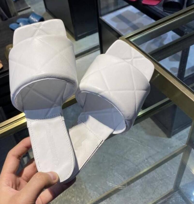 

women sandals padded sandals outdoor slippers banquet shoes summer leather slippers multicolor flat high heel Size 35-42 A2