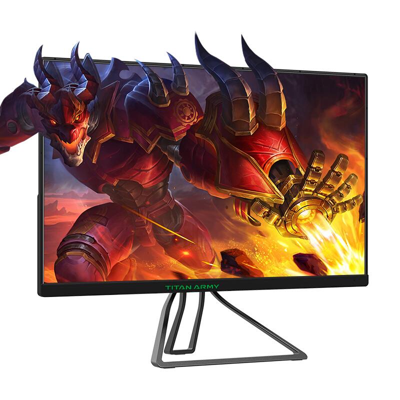 

Monitors Titan Army 21.5 Inch 144Hz High Refresh Rate Pofessional Game PUBG Narrow Bezel Computer Screen LCD Display Low Blue Light