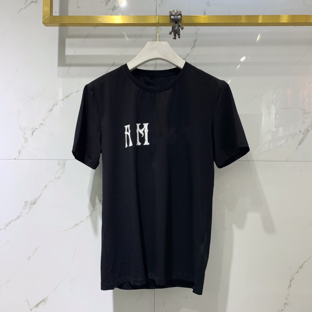 

2021 men Designers t shirts Mens Women Casual T-Shirt With Pure color Letters Print summer Man Short Sleeves Clothes 20ss, Black
