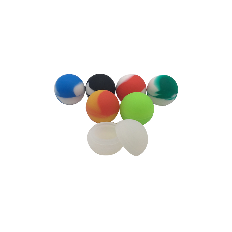 

Ball Slicks Silicone Jars Container For Wax Oil Bho Dab Concentrate 5.6 Ml Storage Containers