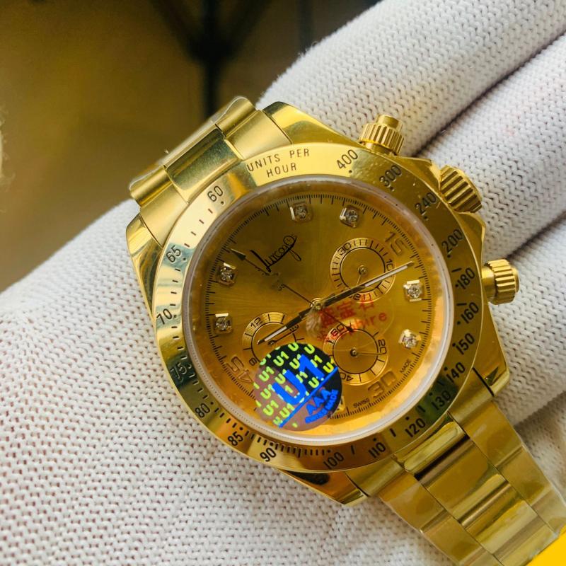 

Designer Watch Brand Gold Men's Daily Automatic Winding U1 Factory Sapphire Glass Sweeping Movement Wristwatches