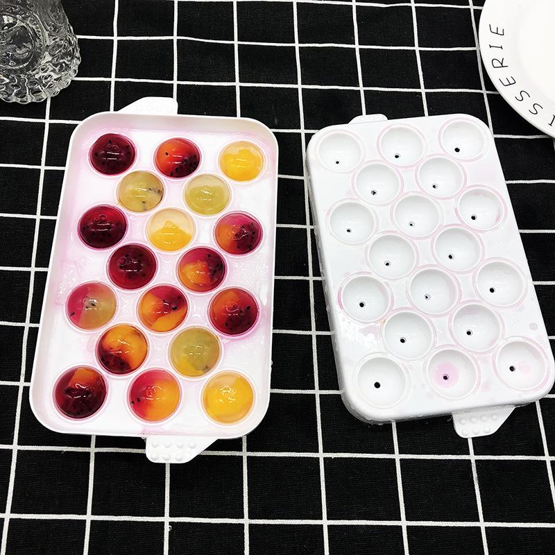 

Baking Moulds 14/20 Holes DIY Ice Mold Creative Bar Drink Whiskey Sphere Round Ball Brick Cube Maker Tray Mould For Kitchen