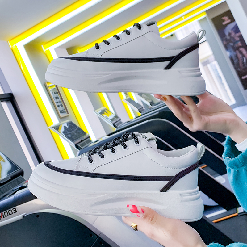

2021 Arrival Women's White Outdoor Authentic Shoes Spring Fall Trainers Sports Sneakers Breathable and lightweight Mens Womens