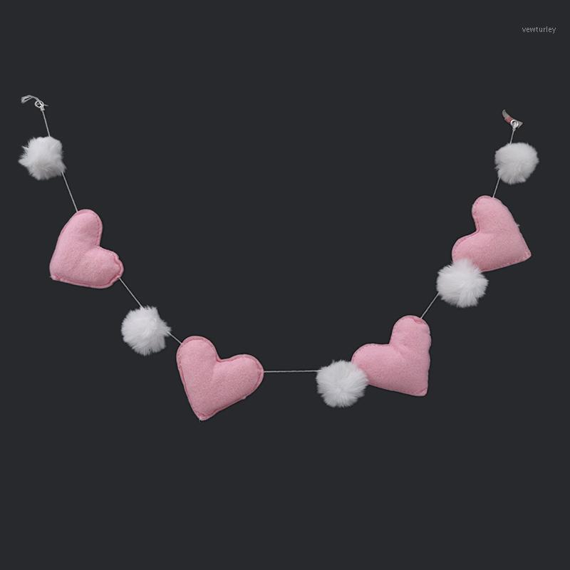 

Party Decoration Nordic Felt Fabric String Star Garland Banner Tent Bed Mat Baby Shower Bunting Ornament Kids Room Hanging Decor