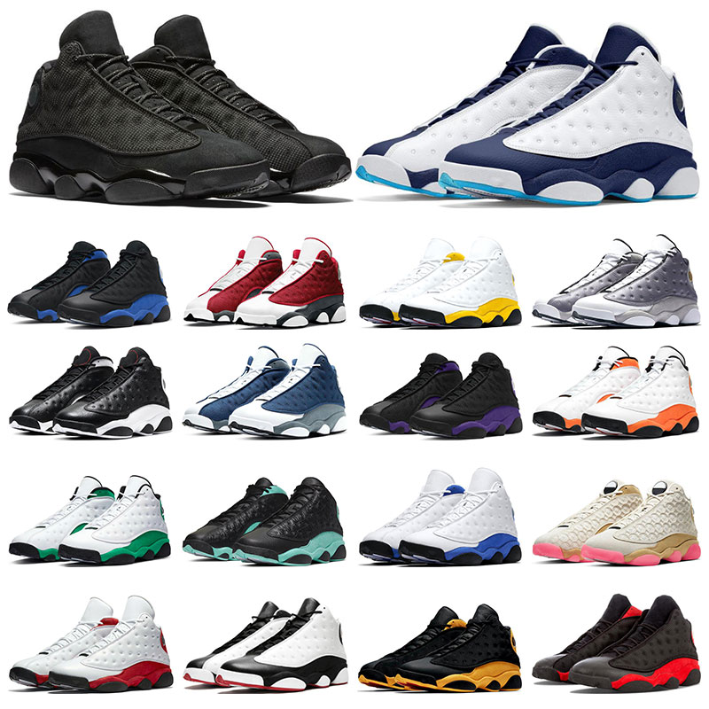 

Mens sneakers Basketball running Shoes 13 13s Red Flint Hyper Royal Black Cat University Gold Chicago sports trainers 7-13, 15 chicago