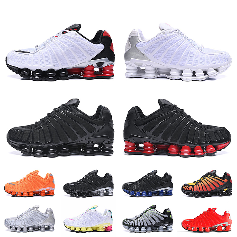 

Original Mens Running Shoes Shox TL Top Quality Men Trainers Shoxs R4 301 Triple White Black Metallic Gold Silver Sunrise Red Blue Sports Sneakers Big Size 46 Off, B43 highlighted with lime 40-46