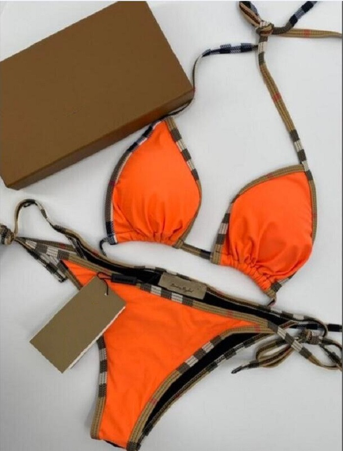 

2021 B Textile Sexy Thong Bikini Swimsuit Triangle Brazilian Bathing Suit Summer Beachwear Bandage Micro Swimwear Women, Yellow