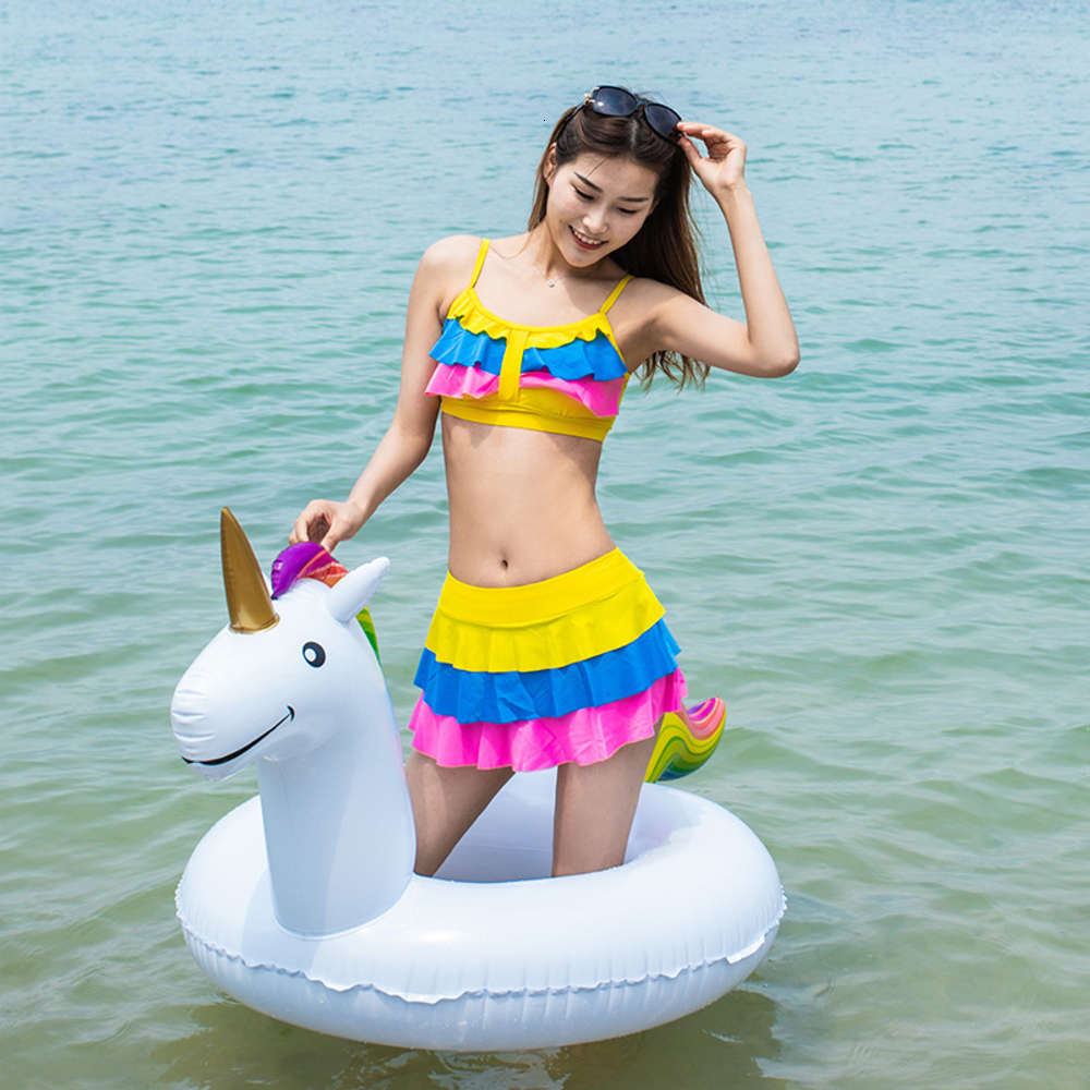 

Swimming ring water Unicorn net red swimming PVC children's inflatable floating ring