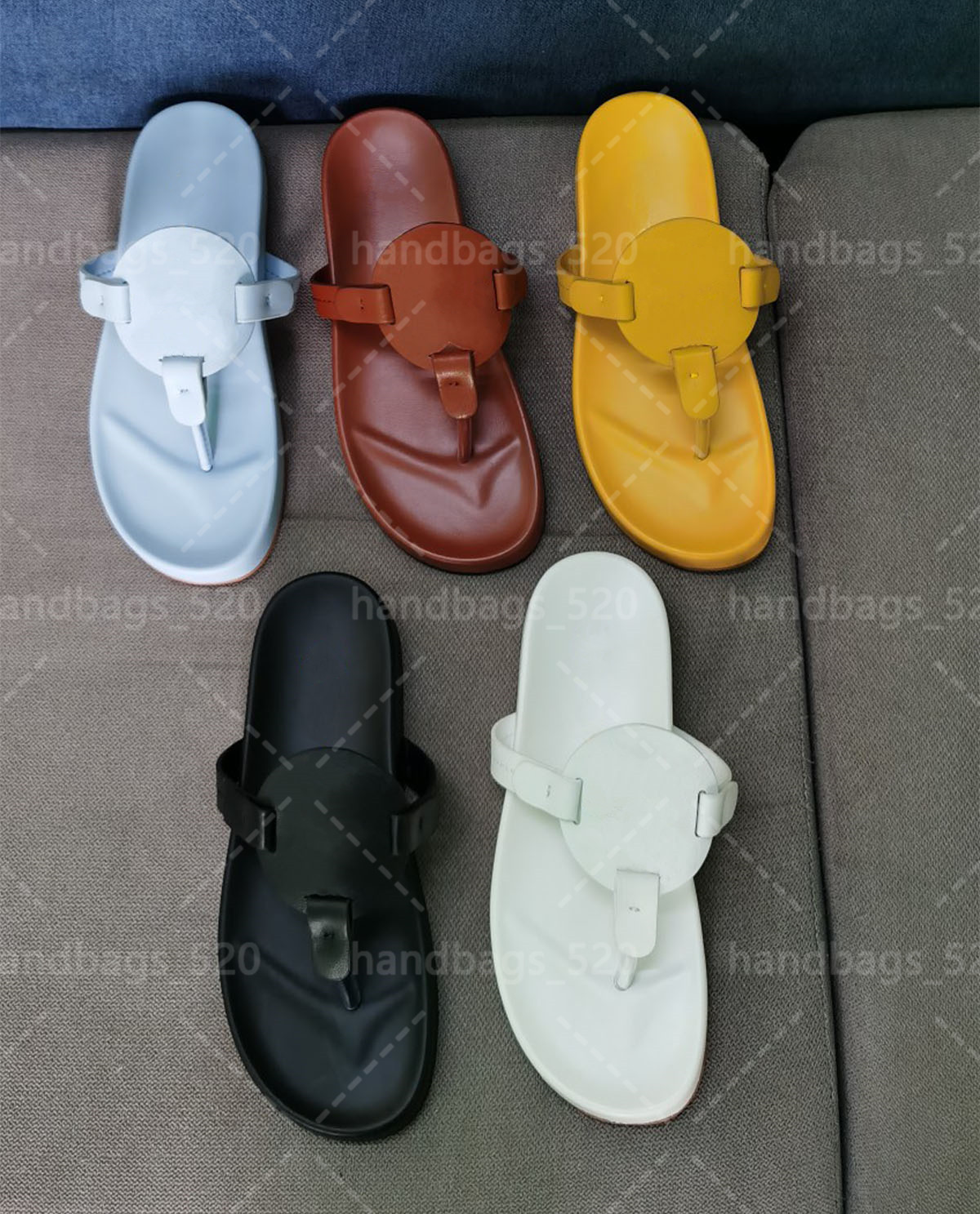 

Top Luxury Women Leather Slides Sandal Outdoor Lady Beach Sandals Casual Slippers Ladies Comfort Walking Shoes, Customize