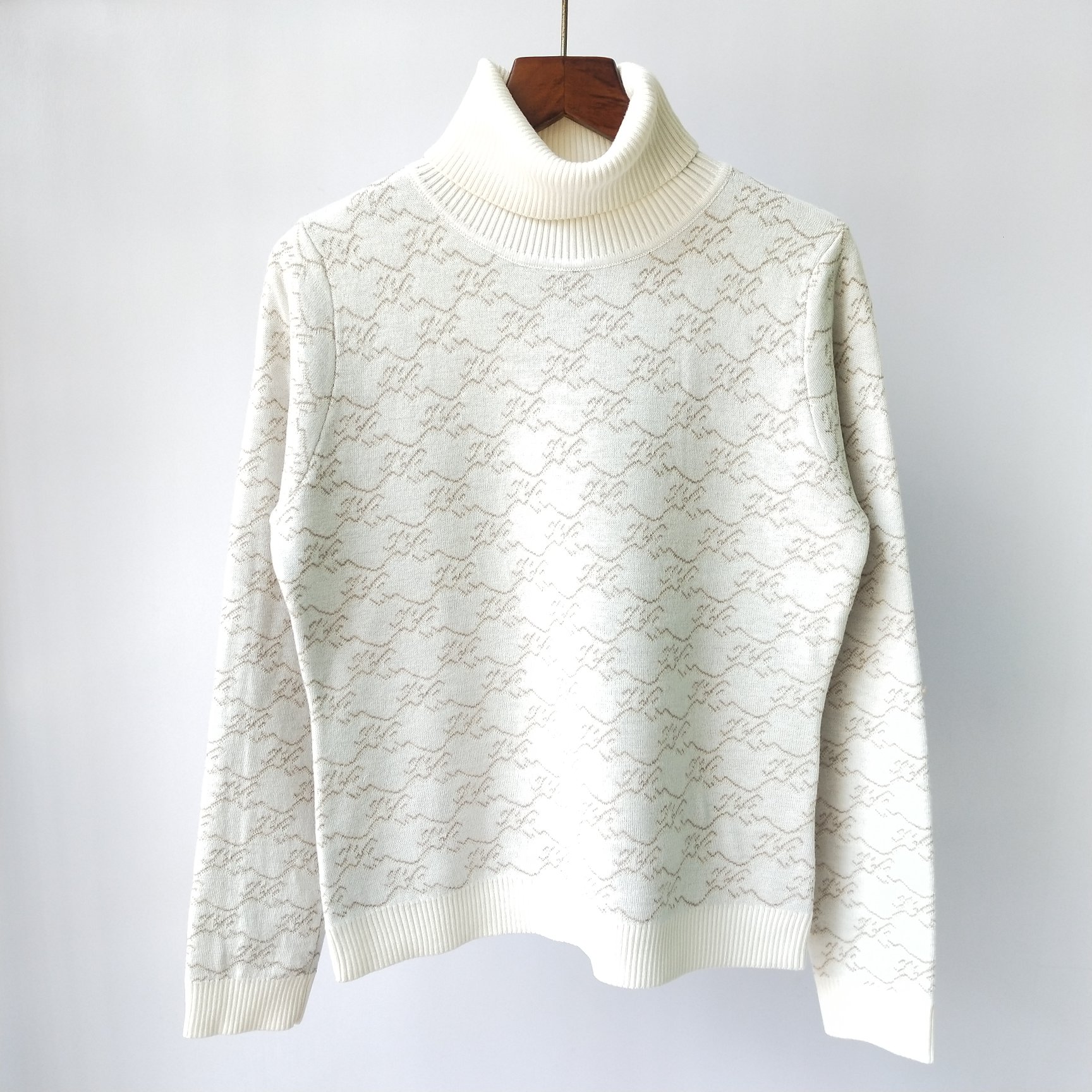 

Shipping Free 2021 Autumn White/Brown Letter Floral Print Autumn Women' Cardigan Brand Same Style Women' Sweaters DH437