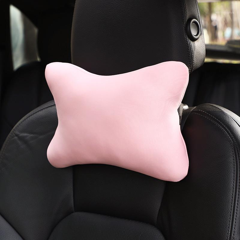 

Seat Cushions Car Headrest Ice Silk Summer Neck Pillow Breathable Comfort Four Seasons General Interior Accessories Diy