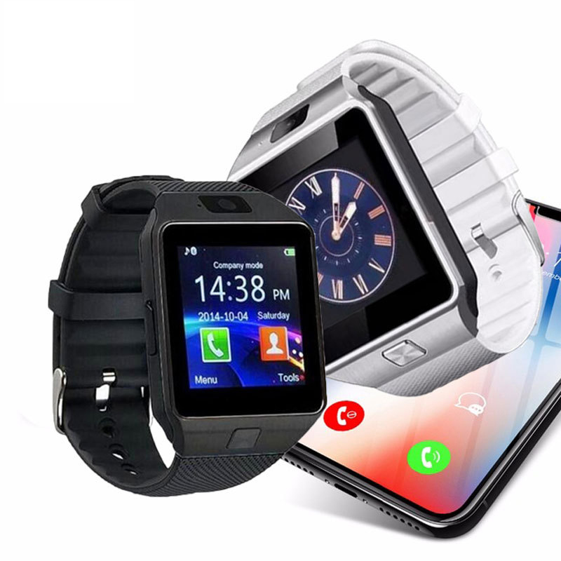 

DZ09 Smart Watch for Android Phones Bluetooth Call Phone Watchs Touch Screen Card Support Memory Cards