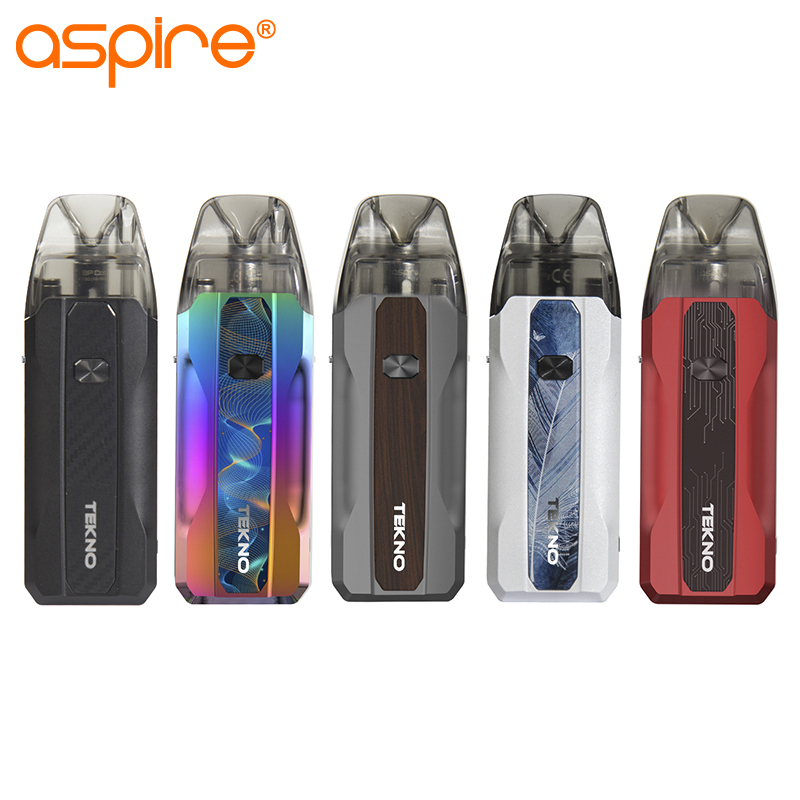 

2021 Aspire Tekno pod kit 1300 mAh built-in battery side airflow adjustment 30W output comes 0.69 inch OLED screen compatible with AVP Pro coil and BP coil