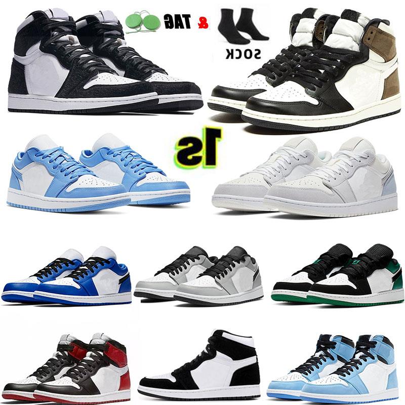 

Obsidian jumpman sport basketball women 1s Original trainer Furry top UNC Fearless University Flight shoes Red Backboard 1 sneaker blue Pkxx, Black