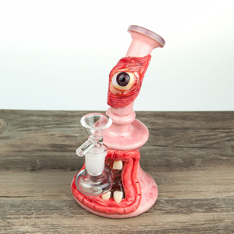 

17cm tall glass bong Heady Dab Rigs Hookahs oil rig water bongs Thick Glass Beaker Pipe classical smoking pipes
