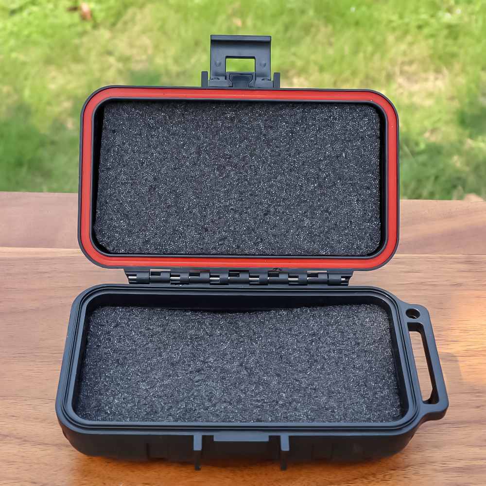 

Car storage box plastic shockproof cigarette box tape magnetic suction portable stash Pro