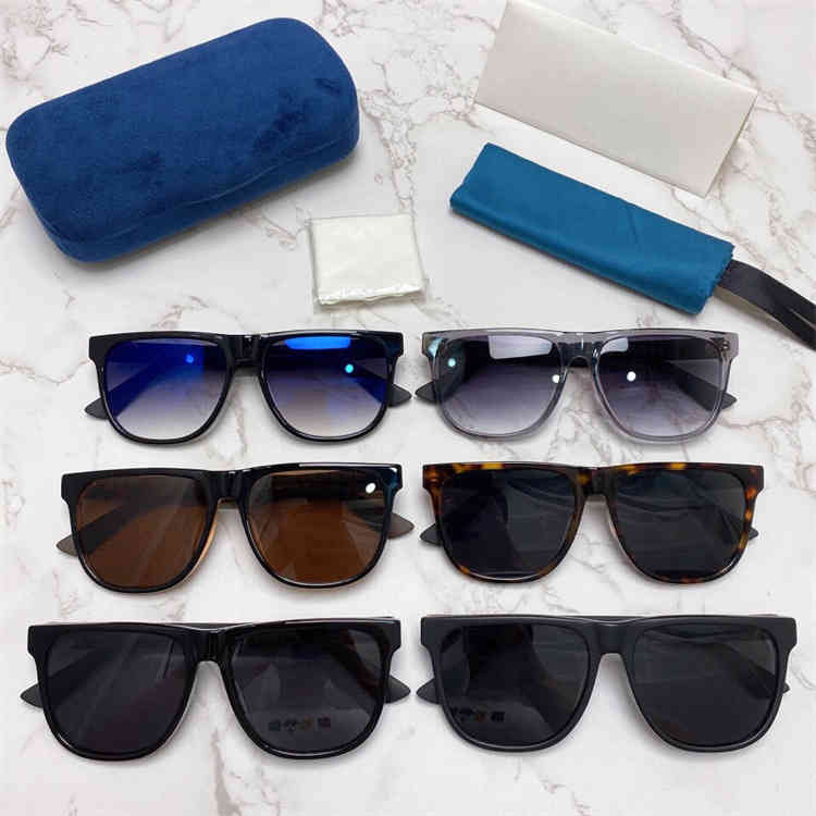 

2022 Factory Wholesale High Quality square large frame sunglasses Fashion ins net red star same for men and women gg0010