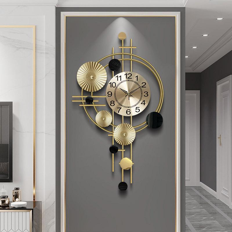 

Wall Clocks Living Room Decoration Clock Modern Design Home Decor 3D Stickers Aesthetic Digital