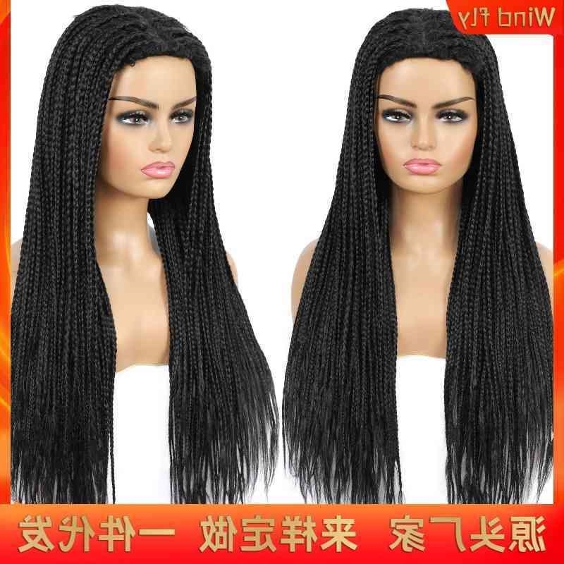 

strand braided scalp Three imitation lace head cover elastic inner net low temperature flame retardant silk 26 "braided hair