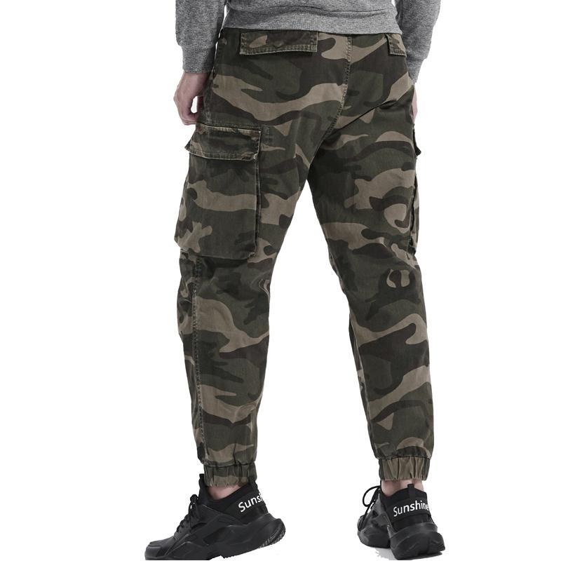 

Men's Pants Men Cargo Camo Trousers Military For Man Outwear Multi Pocket Tactical Army Straight, Green