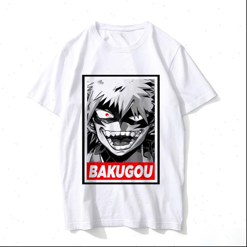 

boku no hero academia my women t shirts anime men izuku midoriya funny cartoon tee for man woman, White