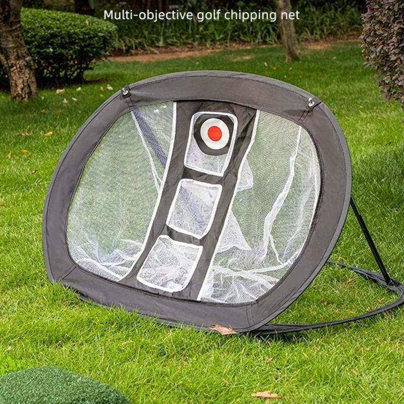 

Golf Training Aids Practice Net Set Cut Club Square Chipping Portable Swing Folding H6i9 J6a3
