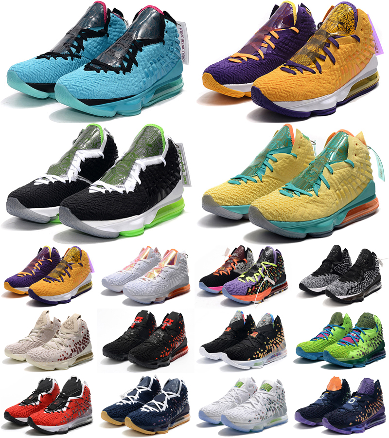 

Lebrons 17 Mens Outdoor shoes XVII 17s College Navy Global Currency Monstars More Than An Athlete Red Carpet men trainers athletic sports 40-46